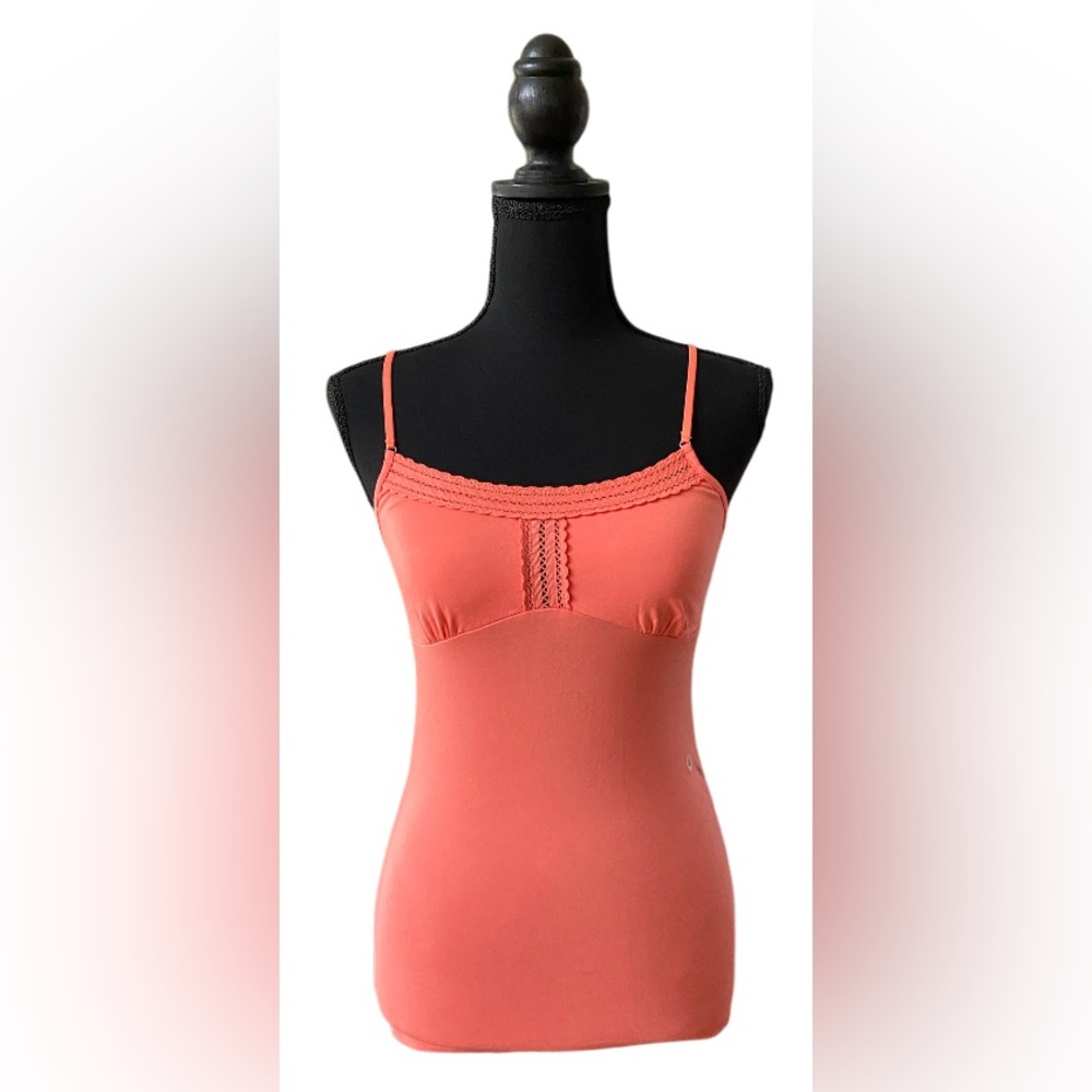 American Eagle Outfitters: Vibrant Pink Orange Camisole Top
